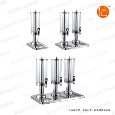 潜江不锈钢圆柱形果汁鼎