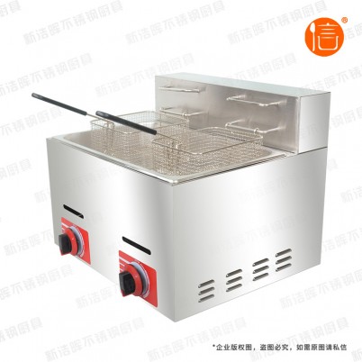 潜江单杠双筛燃气炸炉