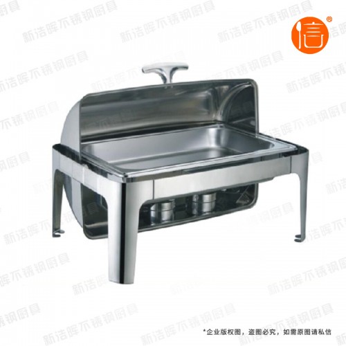 山南豪华方型翻盖餐炉