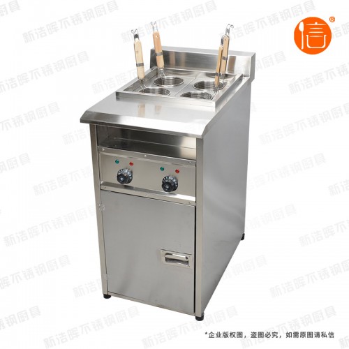 贵州柜式四头电热煮面炉