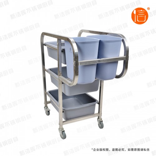 长治不锈钢方管五斗收集车