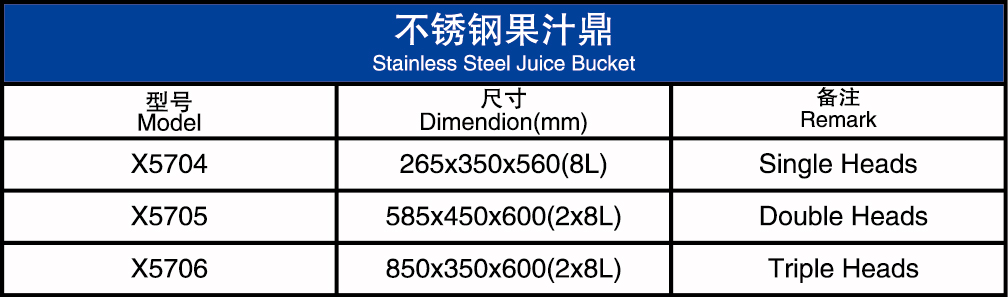 不锈钢果汁鼎