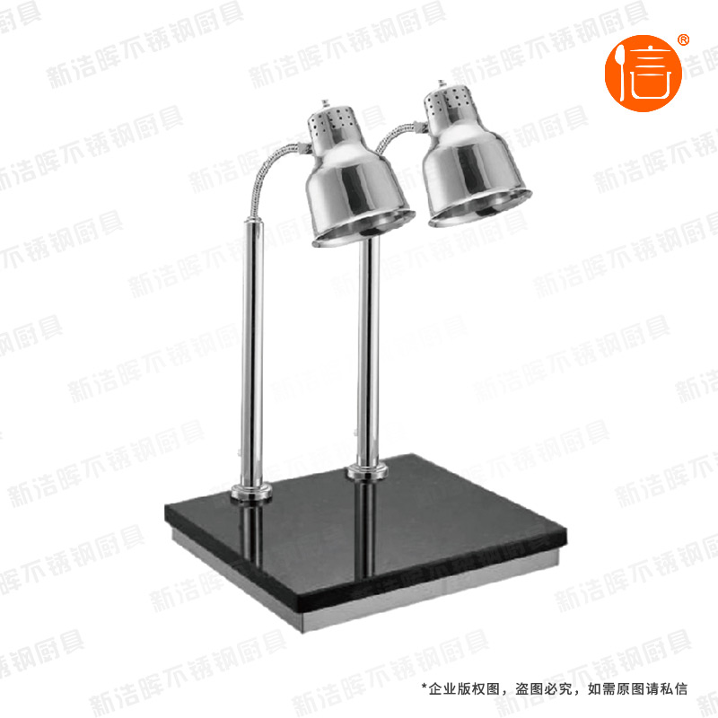 不锈钢双灯保温切割台