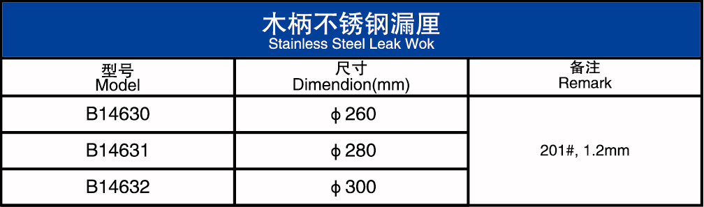 木柄不锈钢漏厘
